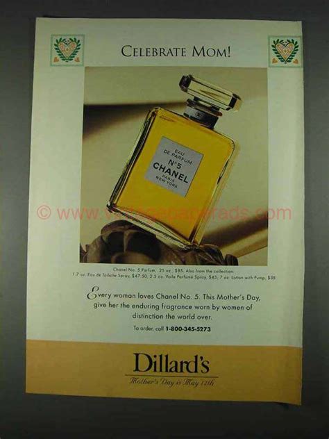 dillard's chanel no 5|the Dillard's songs.